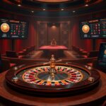 Permainana Roulette (rolet) sumber gambar dari AI