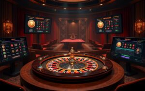 Permainana Roulette (rolet) sumber gambar dari AI