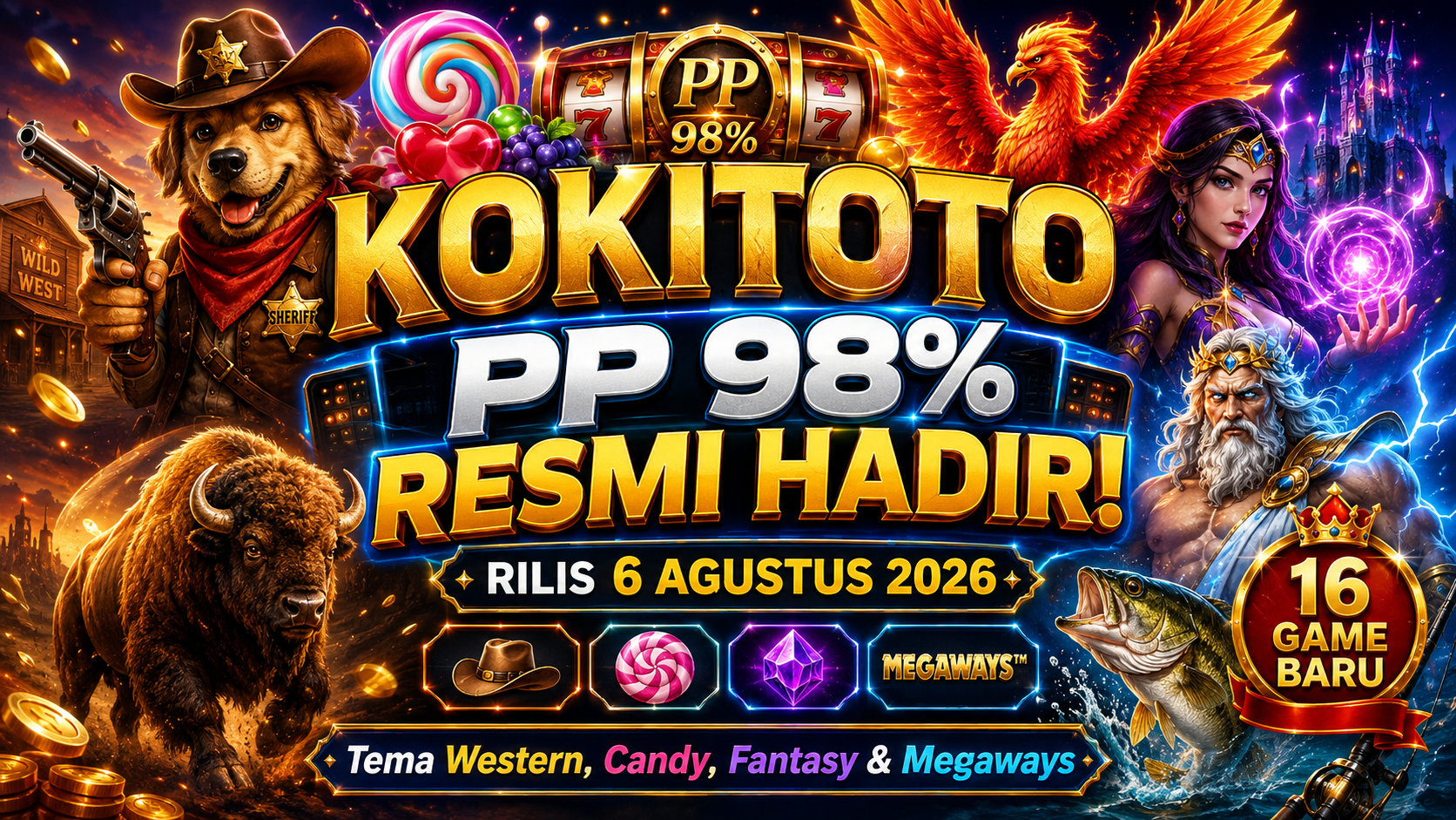 hadir provider slot terbaru di kokitoto